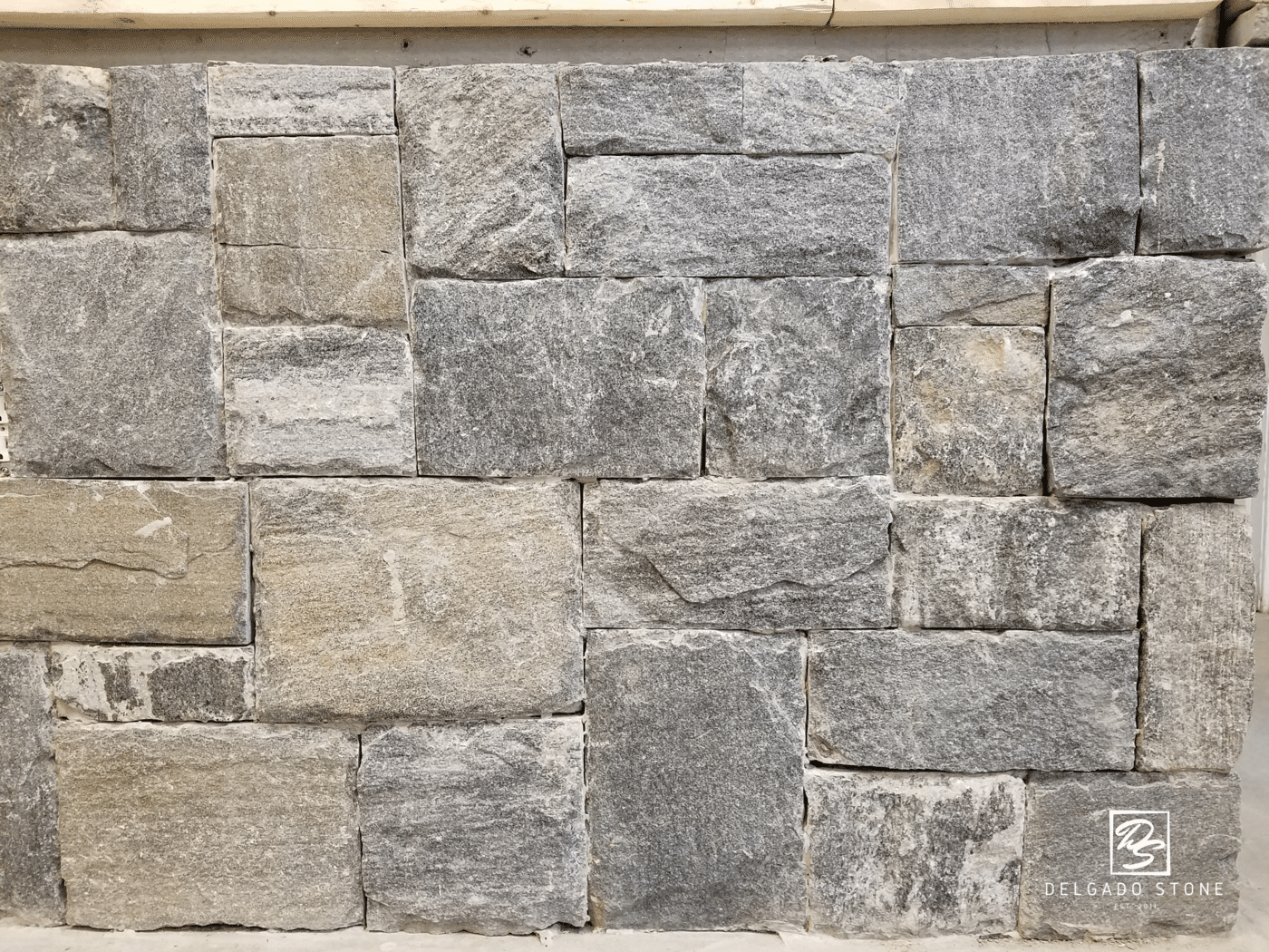 Black Ash Dark Grey Granite Delgado Stone